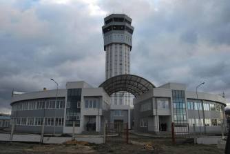 Donetsk airport terminal before